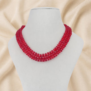Hydro Beads Necklace - Red