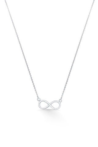 Nipura 925 Sterling Silver Infinity Necklace