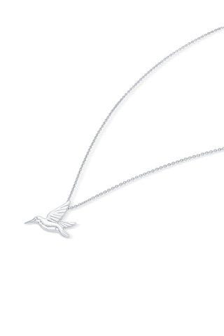 Nipura 925 Sterling Silver Hummingbird Necklace(with chain)