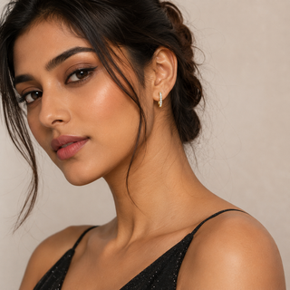 Divinity 18kt Gold-Plated Silver Bali Earrings