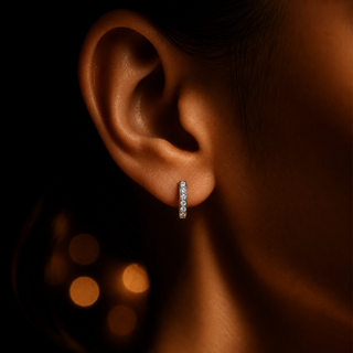 Divinity 18kt Gold-Plated Silver Bali Earrings