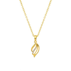 Glowing Fantasy 18kt Gold-Plated Silver Necklace