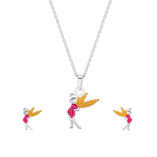 Pari Silver Pendant set with Chain| Kids and Teen