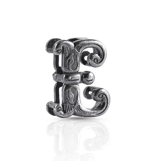 Nipura 925 Sterling Silver Initial-E Pendant without Chain