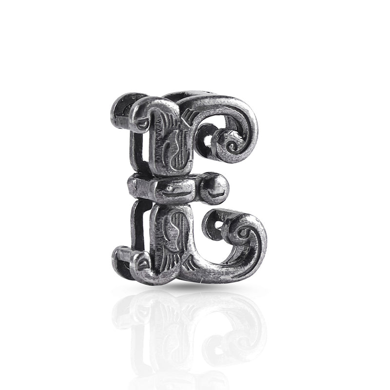 Nipura 925 Sterling Silver Initial-E Pendant without Chain