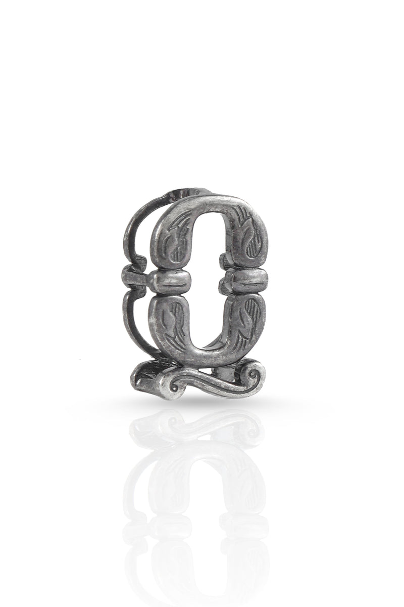 Nipura 925 Sterling Silver Initial-Q Pendant with Chain