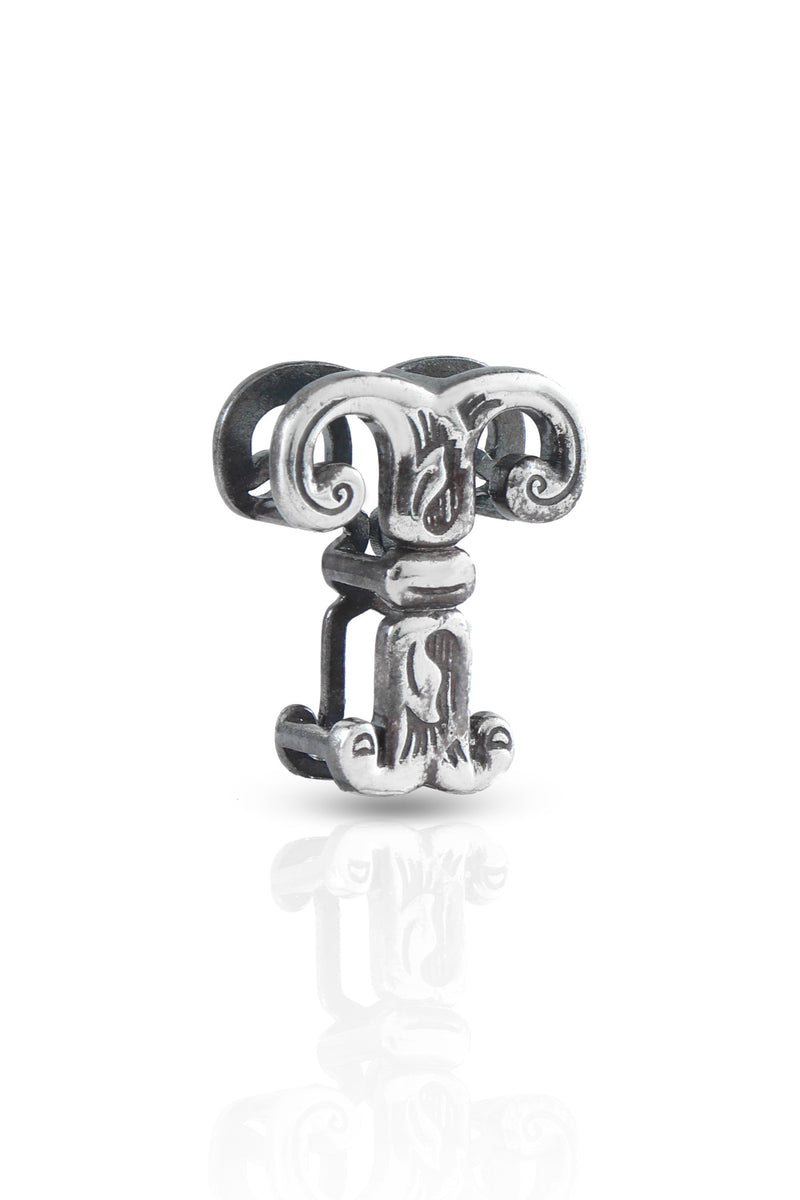 Nipura 925 Sterling Silver Initial-T Pendant with Chain