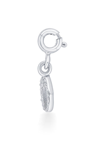 Nipura 925 Sterling Silver Hollow Heart Charm Pendant