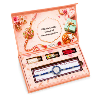 250 MG Pure Silver  Tree of Life  Rakhi Box