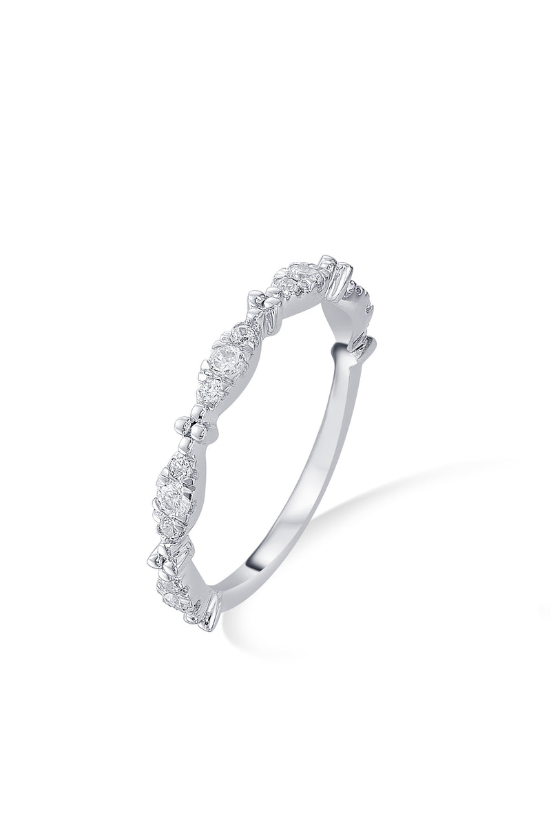 Nipura 925 Sterling Silver Luminous Crest Ring