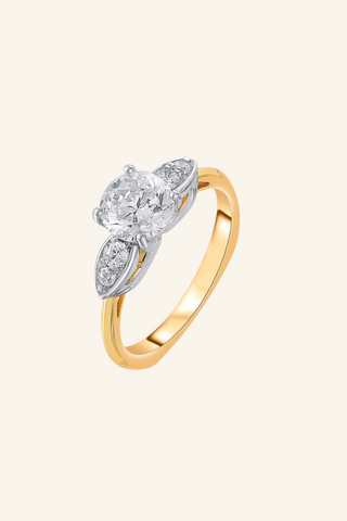 Nipura 925 Sterling Silver Fairytale Crown Solitaire Ring