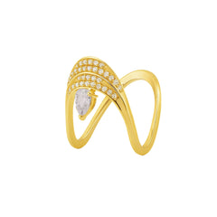 Nipura 925 sterling silver Royale Vanki Ring
