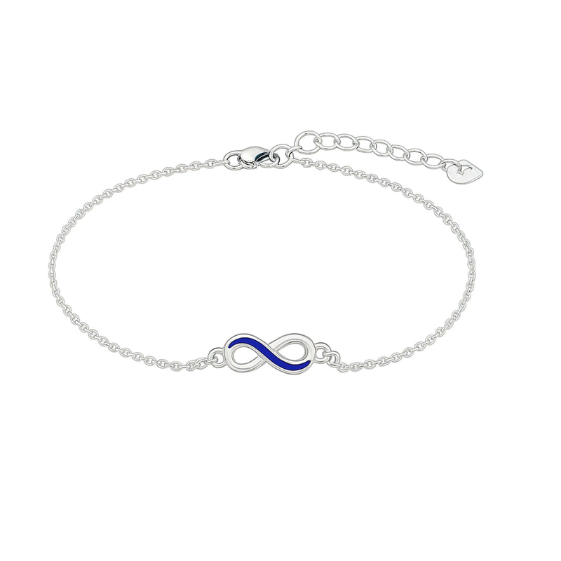 Nipura 925 Sterling Silver Infinity  Rakhi-cum-Bracelet.