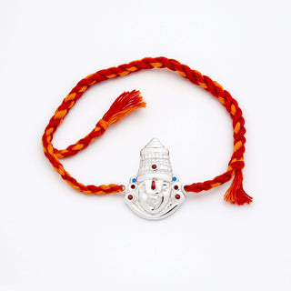 Nipura 925 Sterling Silver Balaji Thread Rakhi