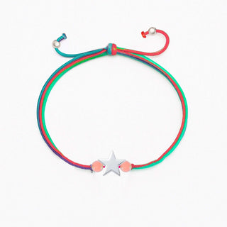 Nipura 925 Sterling Silver little Star Kids Thread Rakhi
