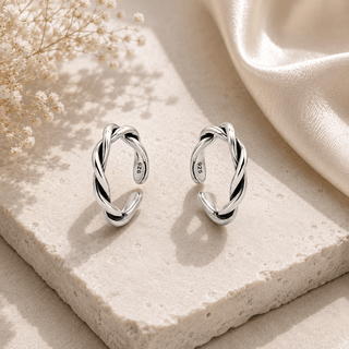 Nipura Trendy Toe Ring in 92.5 Sterling Silver