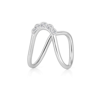 Nipura 925 sterling silver Sparkling Spirit Vanki Ring