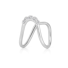 Nipura 925 sterling silver Sparkling Spirit Vanki Ring