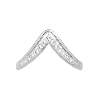 Rhodium Plated Sparkling Spirits Vanki Ring