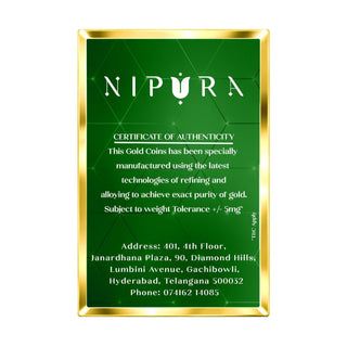 24KT - 999 Gold Gift Coin | Ramadan Kareem  | Tamper-Proof Blister Pack