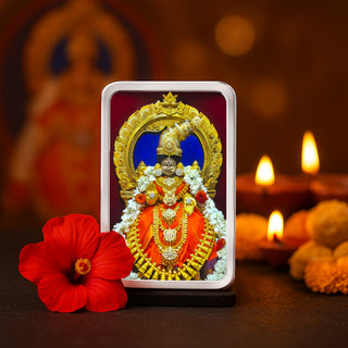 Nipura Blessed Varalakshmi  – Goddess Varalakshmi  999 Silver Bar (20g, Acrylic Painted)