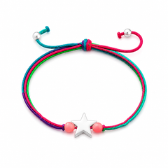 Little Star 925 Sterling Silver Kids Rakhi for Toddler, Kids & Teen Brother