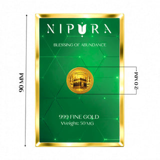 24KT - 999 Gold Gift Coin | Ramadan Kareem  | Tamper-Proof Blister Pack