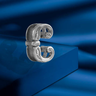 Nipura’s Silver Initial C Pendant. 